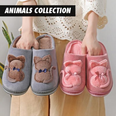 Chaussons Chat Femme  | Chaussons Animaux
